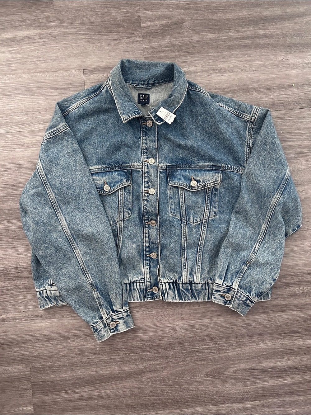 GAP Light Blue Washed Denim Jacket